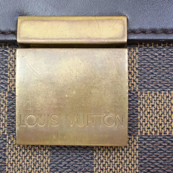 LOUIS VUITTON Altona PM Briefcase Hand Bag Damier Leather Brown - Picture 16 of 16